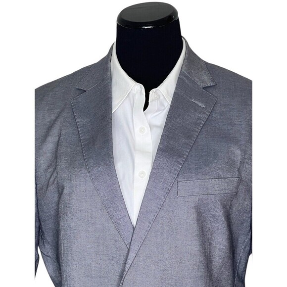 Michael Kors Gray Sport Coat Blazer‎ 40R Tailored Fit - Picture 1 of 9
